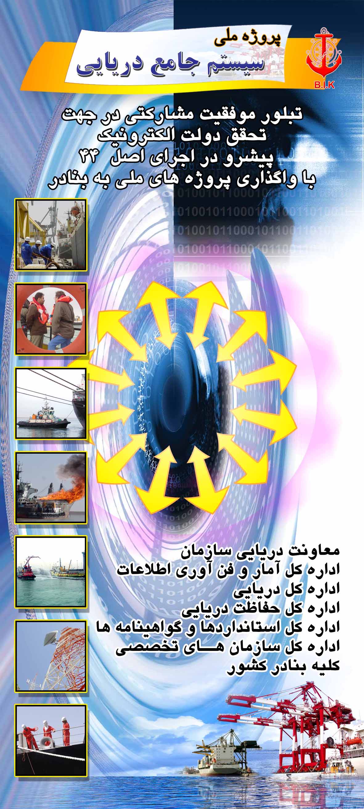  بیلبوردهای سیستم جامع دریایی